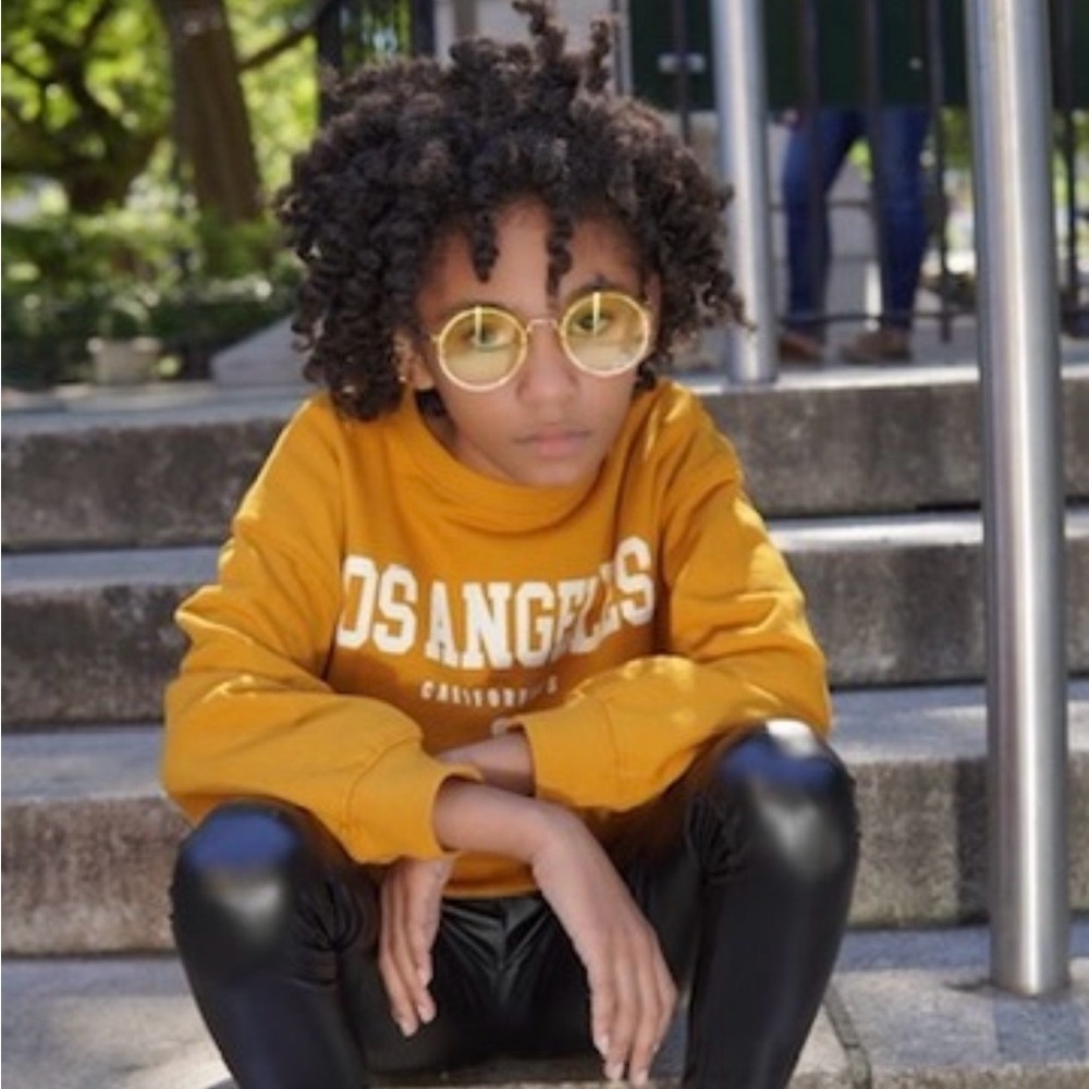 Yellow Kids Sunglasses